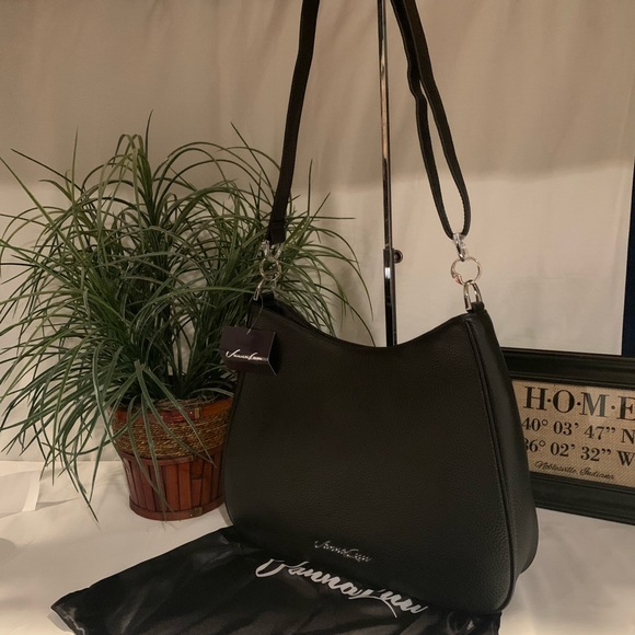 “Helena” Cross Body Hobo Bag - Picture 2 of 7